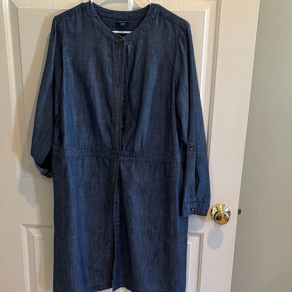 J. Jill Classic Denim Top